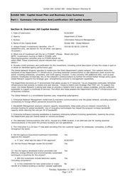 exhibit  capital asset plan  business case summary  whitest p