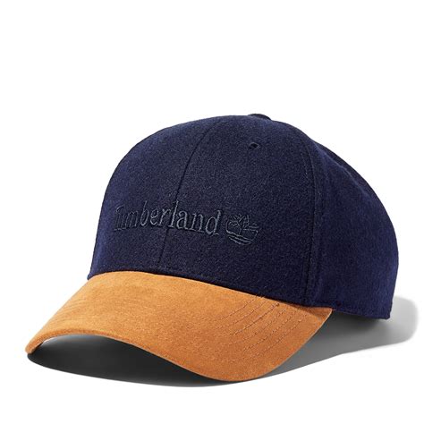 Timberland Wool Baseball Cap With Faux Suede Brim καπέλο