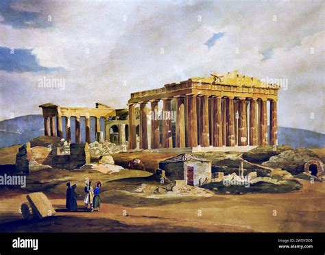 Acropolis Parthenon Painting Museum Hi Res Stock Photography And Images