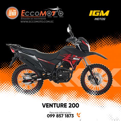 IGM VENTURE 200 Eccomoto Emoción en Movimiento