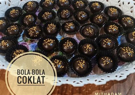 Resep Kue Bola Bola Coklat Oleh Mitha Malik Cookpad