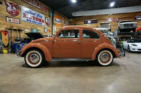 1957 Volkswagen Beetle Slide Roof 88 Miles Coral Red Manual Classic