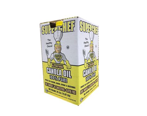 SUPPER CHEF CANOLA COOKING & FRYING OIL 35 Lb | thaifooddepot