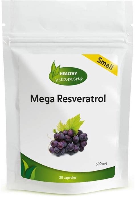 Mega Resveratrol Small 30 Capsules