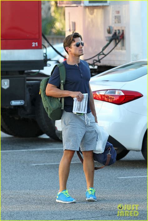 Matt arriving on the set of "Magic Mike XXL", Tybee Island, Georgia, 30.09.2014 - Matt Bomer ...