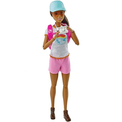 Шарнирная кукла Барби 'Поход', Barbie, Mattel [GRN66]
