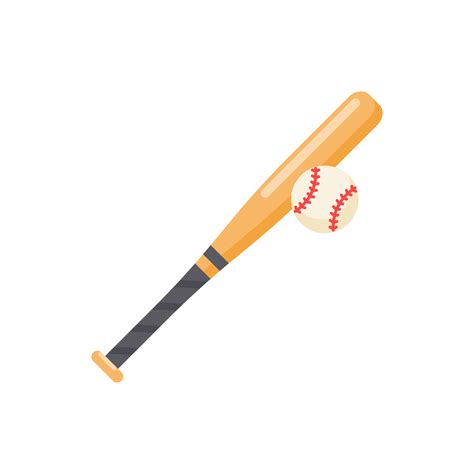 Baseball Bat Hitting A Baseball