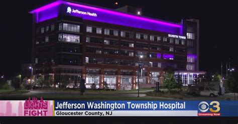 Lights For The Fight Jefferson Washington Township Hospital CBS