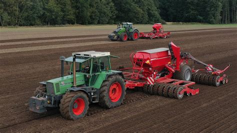 Fendt 615 LSA Fendt 1050 Vario Grubber Aussaat Horsch Tiger 5