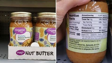 How To Choose Healthy Peanut Butter Nutrition Line