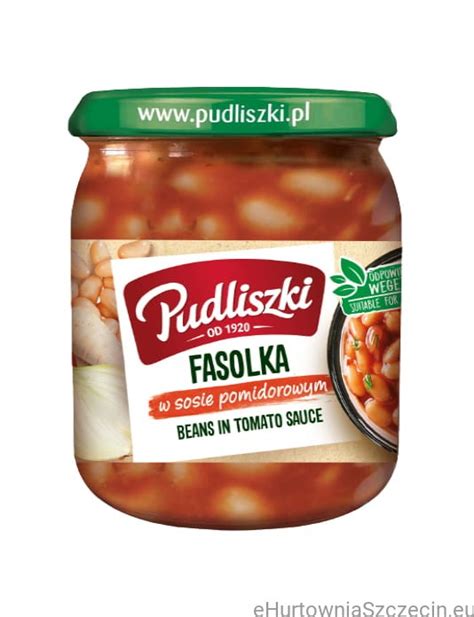 Pudliszki Fasolka W Sosie Pomidorowym G Szt Ehurtowniaszczecin Eu