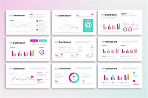 KPI Dashboard Infographic PowerPoint Template GFxtra