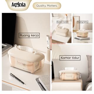 Jual Angola Kotak Tisu Transparan Masker Box D Tissue Box Minimalis