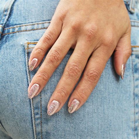 Radiant Rose Gold And Nude Nails Styles Nail Designs Daily