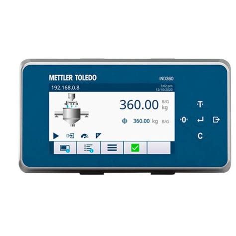 Terminale Di Pesatura Display LCD IND360 METTLER TOLEDO Ad