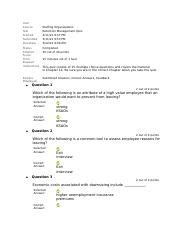 Week Review Test Retention Management Quiz Docx User Course Test