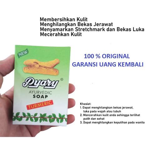 Jual SABUN PYARY TURMERIC BPOM ORIGINAL Shopee Indonesia