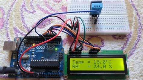 Arduino Interfacing With Dht11 Sensor And Lcd