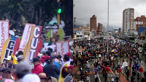 En Vivo As Transcurren Las Marchas Del De Mayo En Bogot Y Otras