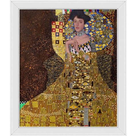 La Pastiche Portrait Of Adele Bloch Bauer I By Gustav Klimt Galerie