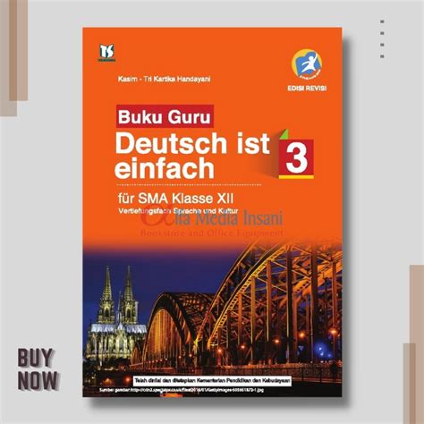 Jual Buku Guru Bahasa Jerman Deutsch Ist Einfach Kelas 10 11 12