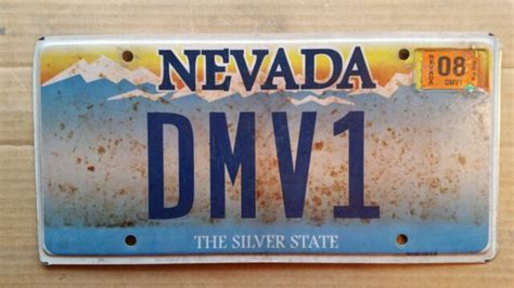 License Plate Nevada Sunset Personalized Vanity Dmv 1 Head Of The