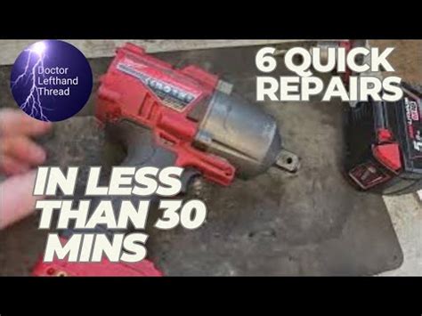 power tool repairs  easiest fixes    common problems youtube