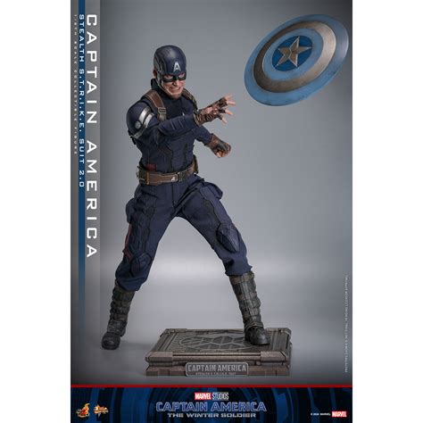 Marvel Captain America Stealth S T R I K E Suit 2 0 1 6 Scale Figure Hot Toys MMS783 913994