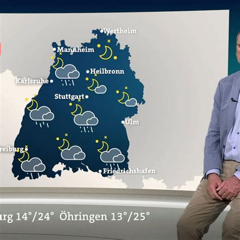 Wettervorhersage für Montag Schauer und einzelne Gewitter in BW SWR