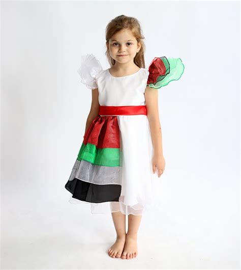 Buy Ddaniela UAE National Flag Day Themed Dress In Multiple Colors ...