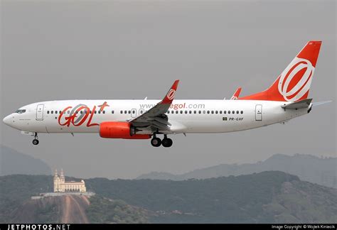 PR GXF Boeing 737 8EH GOL Linhas Aereas Wojtek Kmiecik JetPhotos