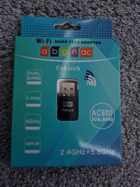 Foktech Wifi Dongle AC600 802 11ac Dual Band 5GHz Mini Wireless