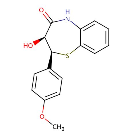 S S Hydroxy Methoxyphenyl Dihydro Benzothiazepin