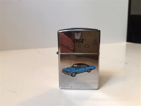 Zippo Lighter Pontiac Gto 1964 Retro Designdk