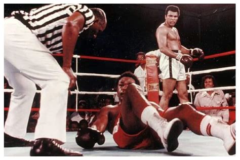 Muhammad Ali George Foreman Knockout