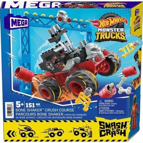 Hot Wheels Monster Trucks Bone Shaker Crash Course HKF EFantasy Gr