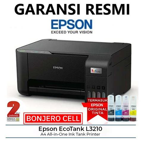 Jual Printer EPSON EcoTank L3210 A4 All in One-EPSON L3210 Ink Tank ...