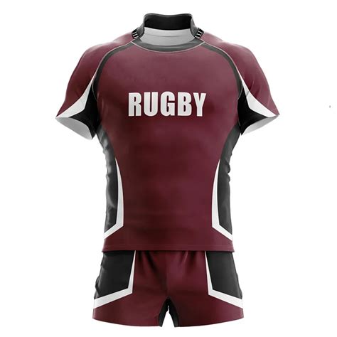 Custom Rugby Kit OEM Service Manufacture Cheap Rugby Uniform Latest