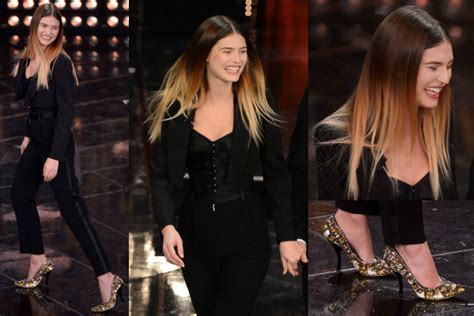 Bianca Balti A Sanremo 2013 Il Nude Look Per La Finale