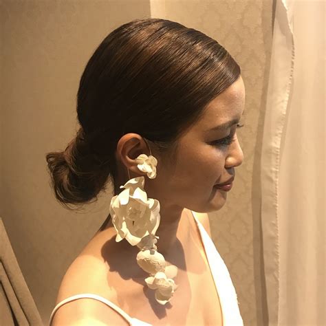 レディース ウェディング ヘアアクセサリー ピアス 桂由美