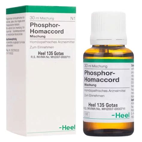 Phosphor Homaccord Gotas Medicamento Homeop Tico La Farmacia Homeop Tica