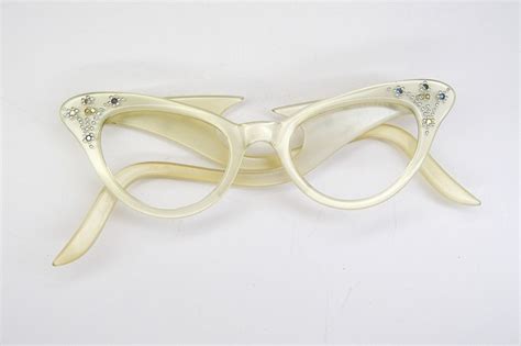 Reserved Vintage 50s Cat Eye Glasses By Vintage50seyewear On Etsy