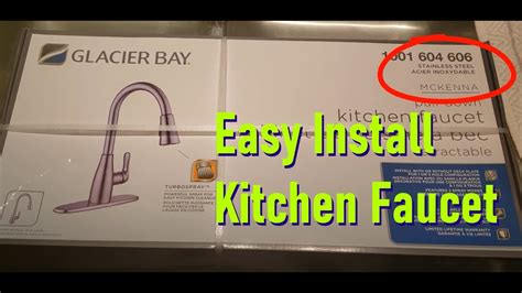 Glacier Bay Kitchen Faucet Installation Instructions Wow Blog