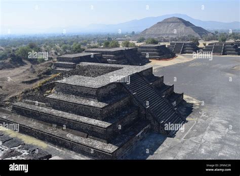 Teotihuacan Pyramids in Mexico Stock Photo - Alamy