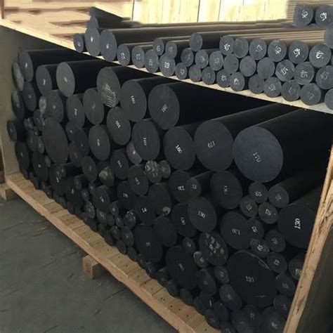 Black Cast Nylon Rod For Industrial Use Size Diameter Mm To