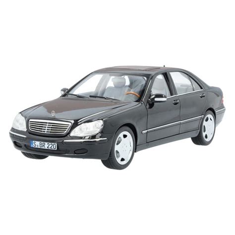 Macheta Mercedes Benz S600 V220 2000 2005 Negru 1 18 Norev