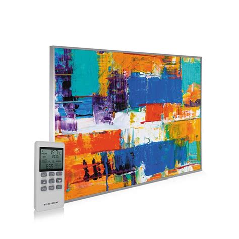 9951195 Abstract Paint Picture NXT Gen Infrared Heating Panel 1200W