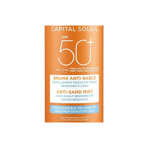 Vichy Capital Soleil Brume Anti Sable Enfants Spf50 Peau Sensible 200ml