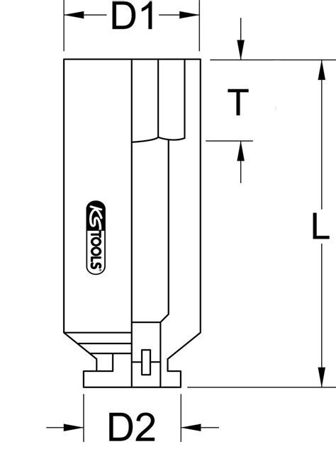 Ks Tools Gniazdo Silowe Szesciokatne Dlugie Mm Ks Tools