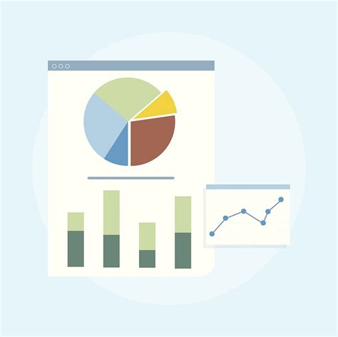 Illustration Of Business Graph Analysis Premium Vector Rawpixel